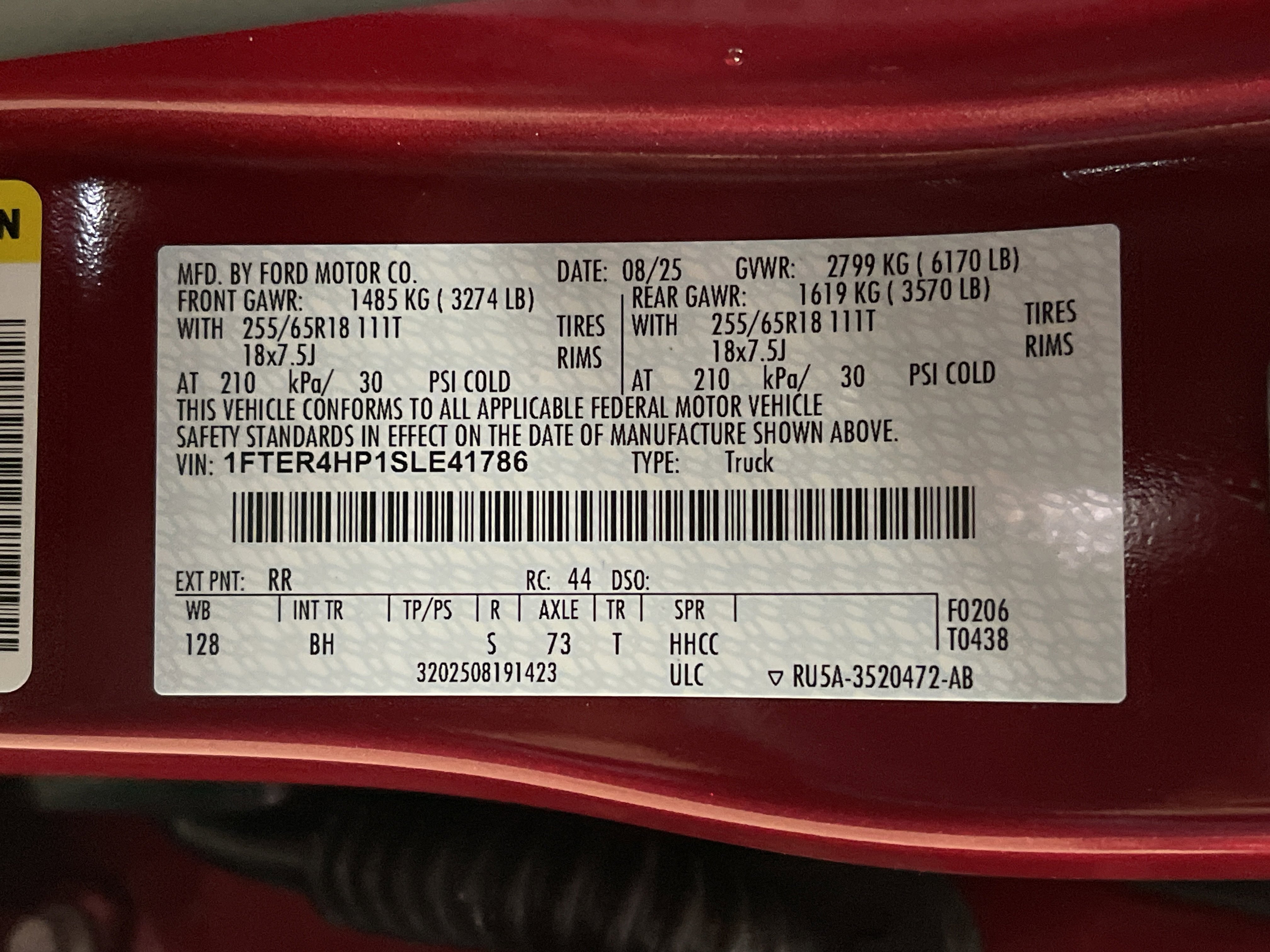 Used 2025 Ford Ranger XLT image 28