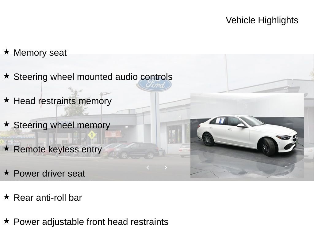 Used 2023 Mercedes-Benz C 300 Sedan image 20