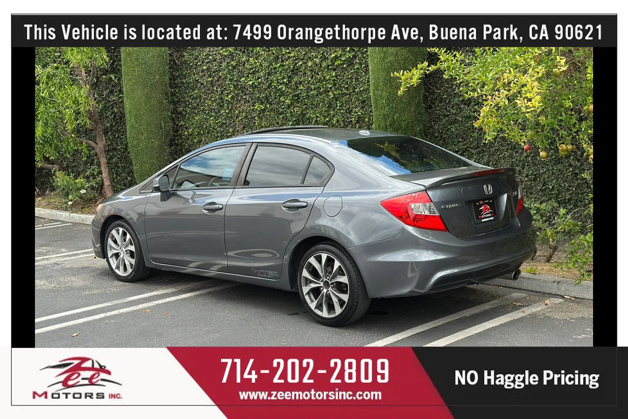 Used 2012 Honda Civic Si image 8