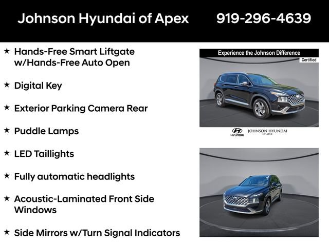 Certified 2021 Hyundai Santa Fe SEL w/ Convenience Package FWD image 12