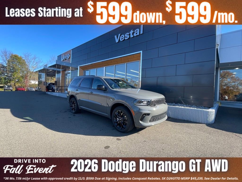 New 2026 Dodge Durango GT