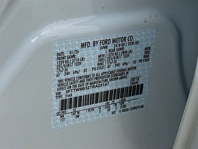 New 2026 Ford Maverick XL w/ Equipment Group 101A AWD/4WD image 29