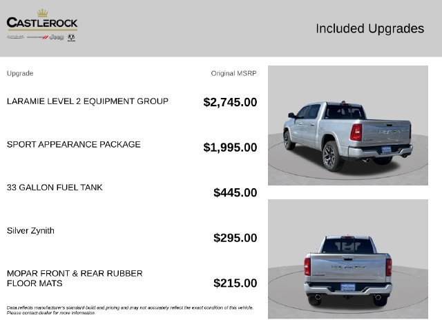 New 2026 RAM 1500 Laramie AWD/4WD image 4
