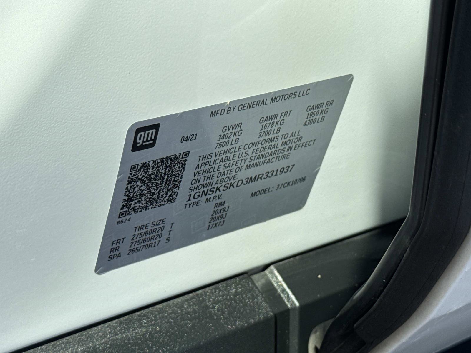 Certified 2021 Chevrolet Tahoe Premier w/ Premium Package image 30