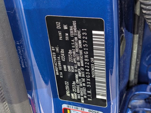 Used 2022 Kia K5 EX w/ EX Premium Package image 25