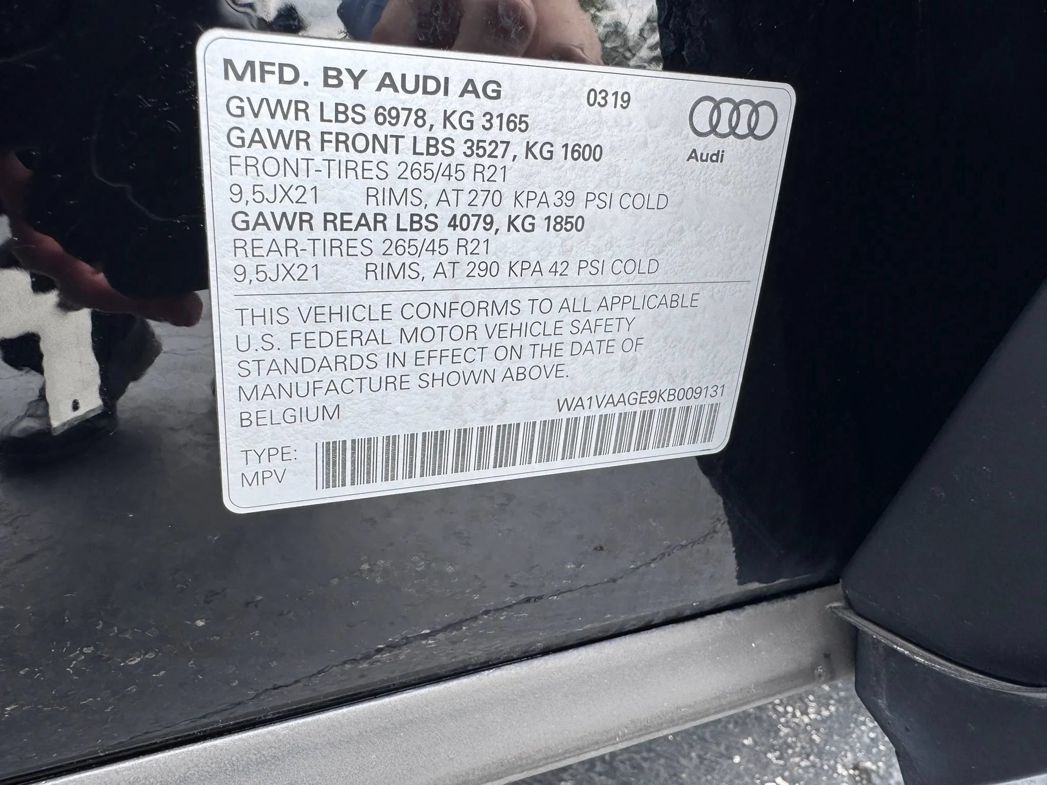 Used 2019 Audi e-tron Prestige w/ Prestige Package AWD/4WD image 50
