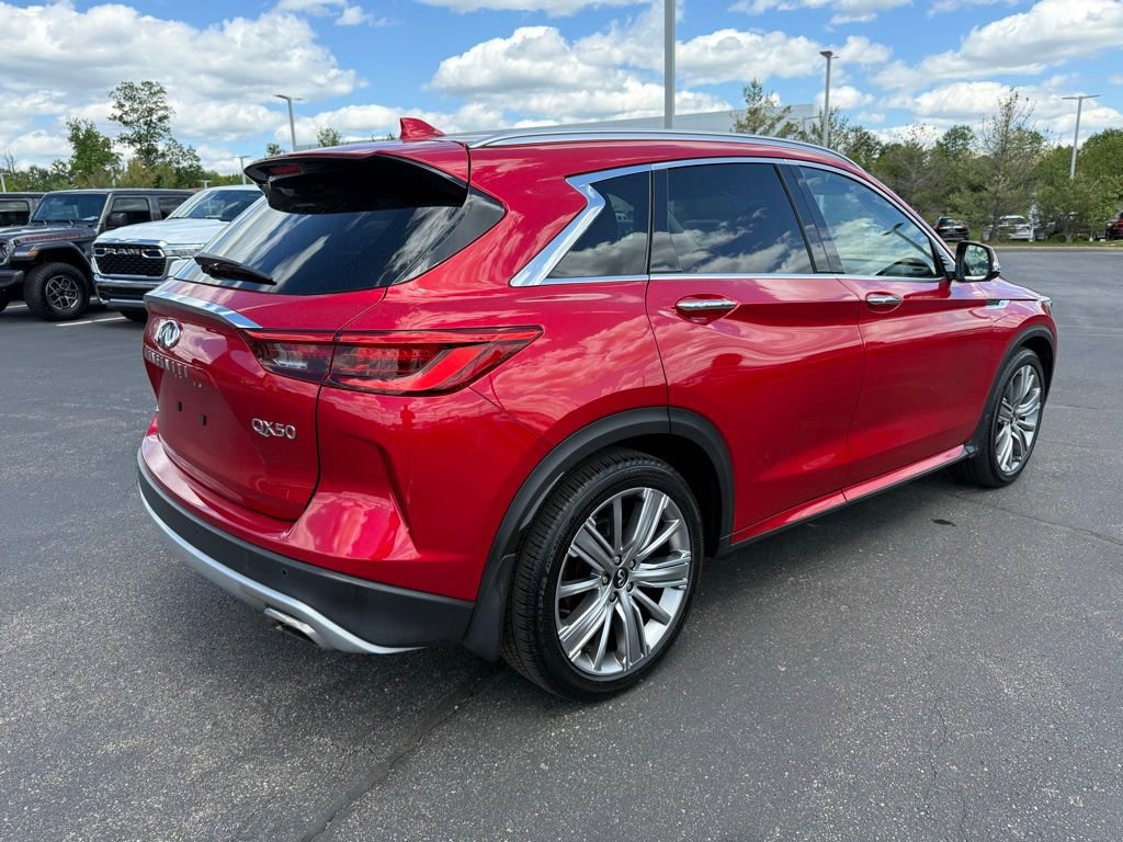 Used 2023 INFINITI QX50 Sensory AWD/4WD image 3