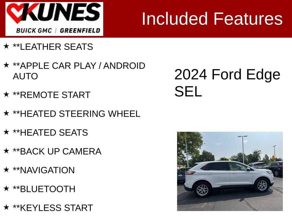 Used 2024 Ford Edge SEL image 2