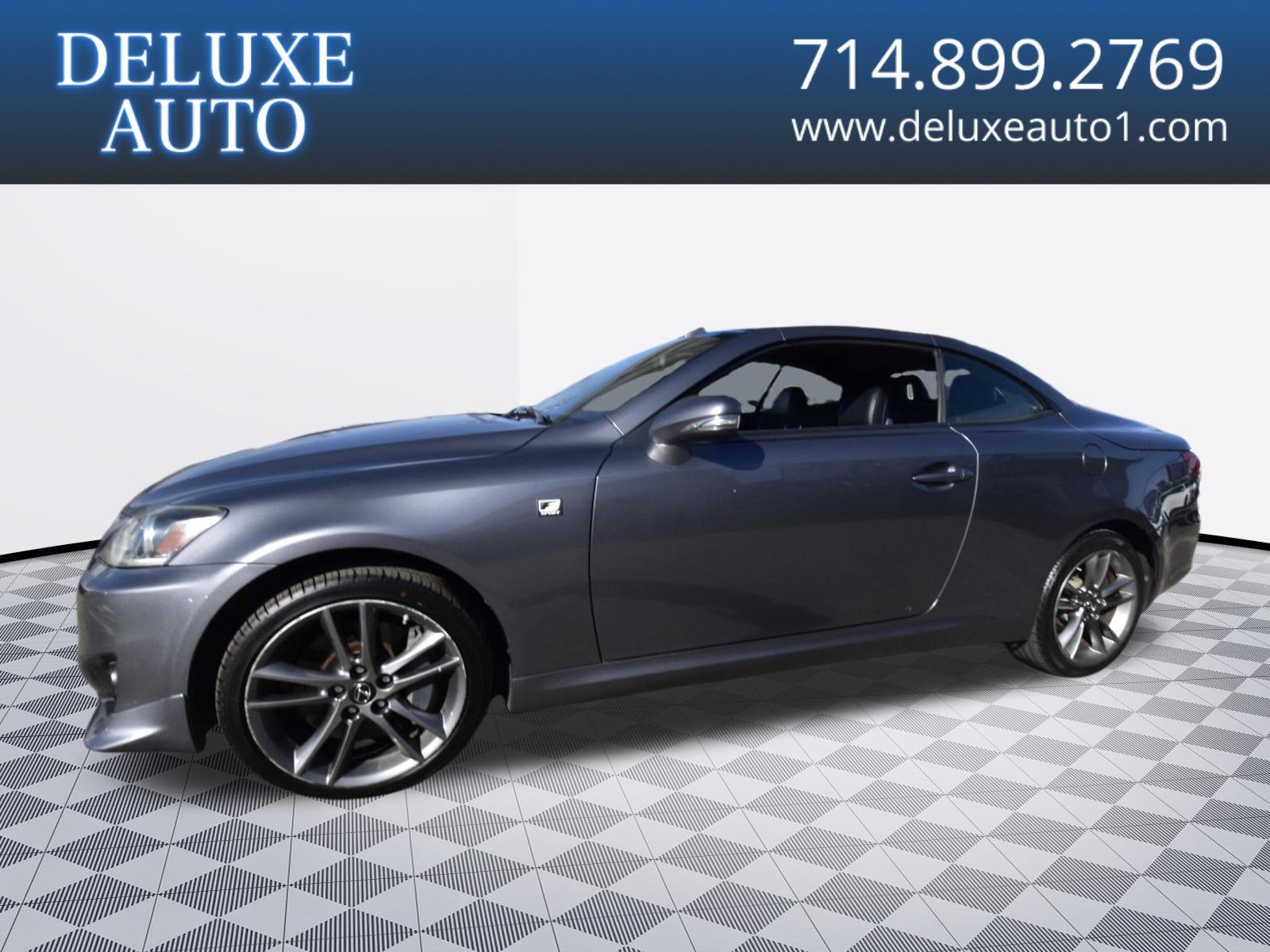 Used 2013 Lexus IS 350C w/ F-Sport Pkg w/Summer Tires RWD image 1