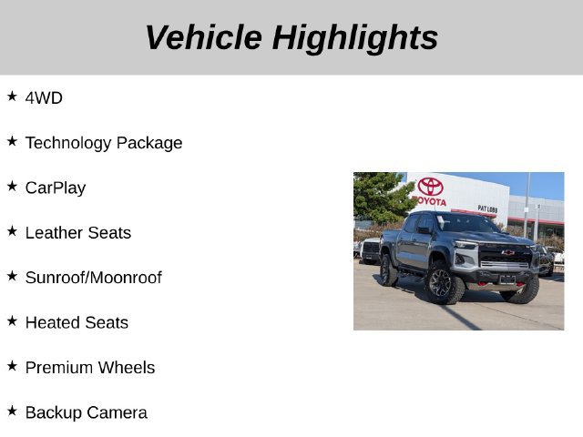 Used 2026 Chevrolet Colorado ZR2 w/ Technology Package AWD/4WD image 5