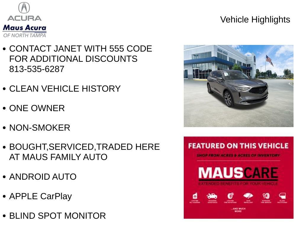 Used 2024 Acura MDX SH-AWD w/ Technology Package image 8