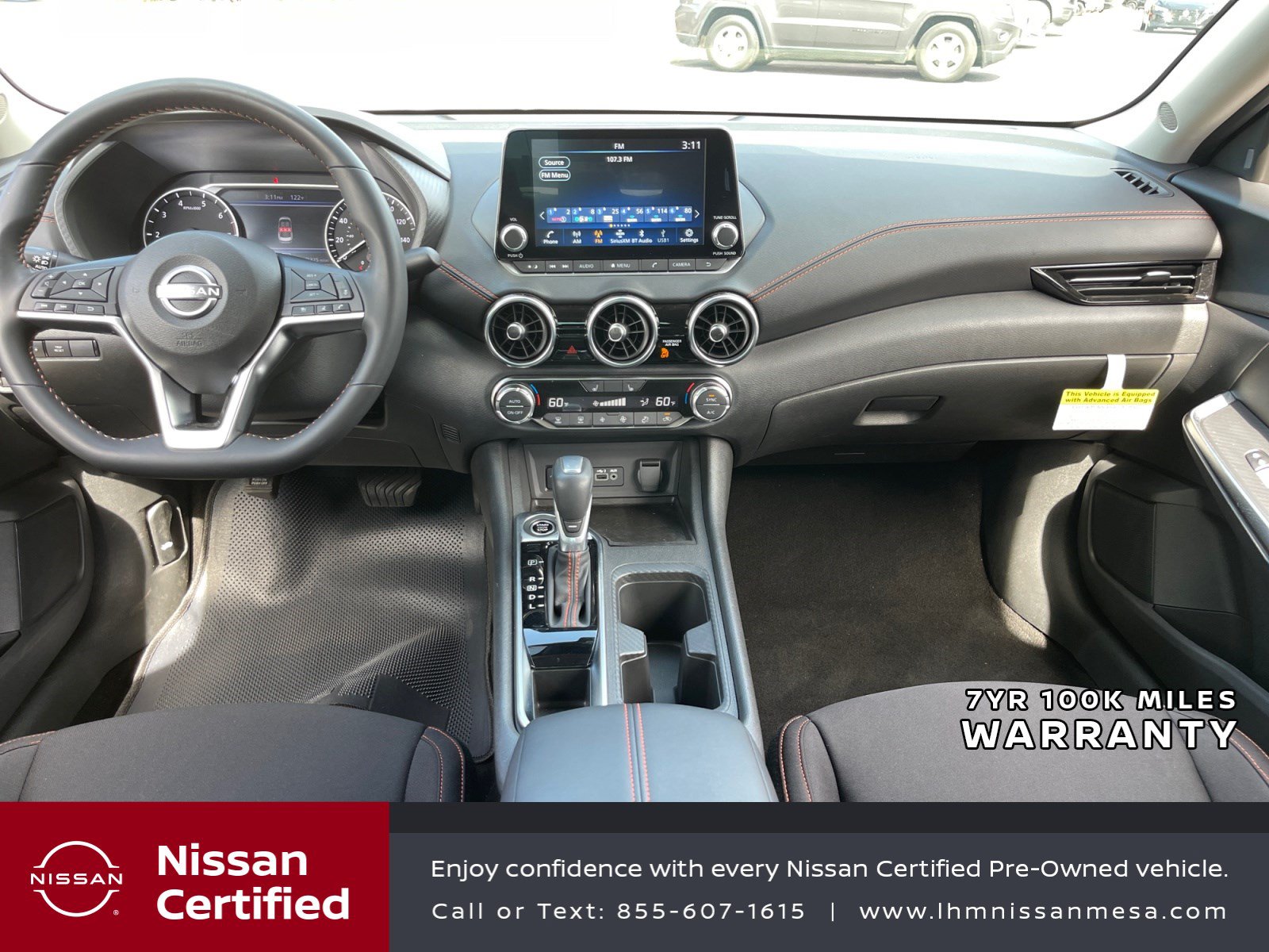 Certified 2025 Nissan Sentra SR FWD image 20