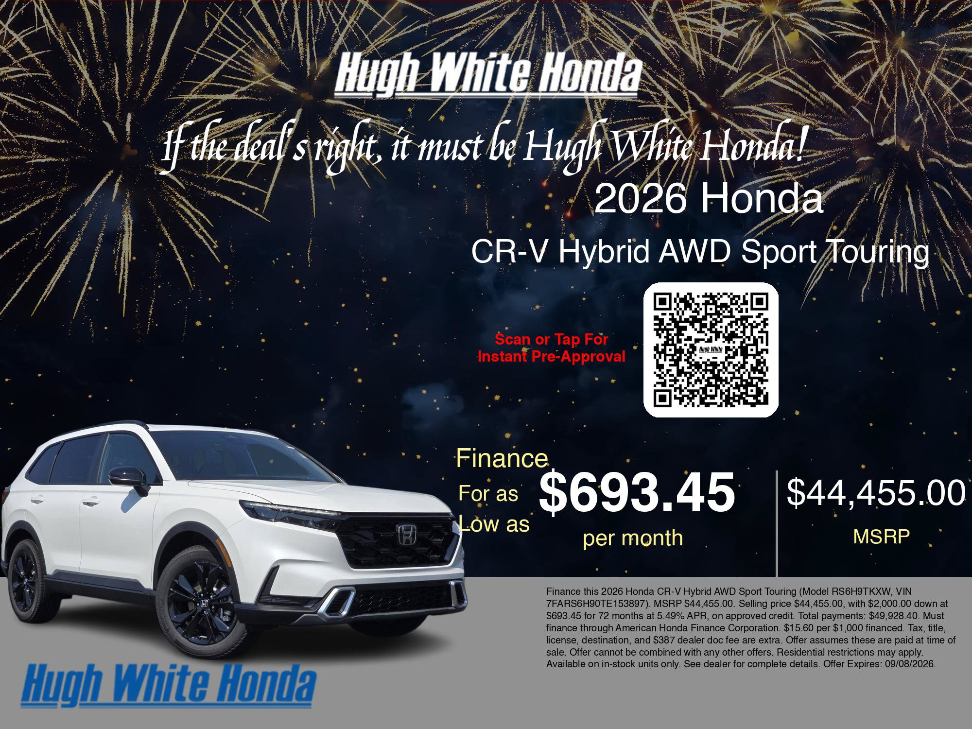 New 2026 Honda CR-V Sport Touring image 7