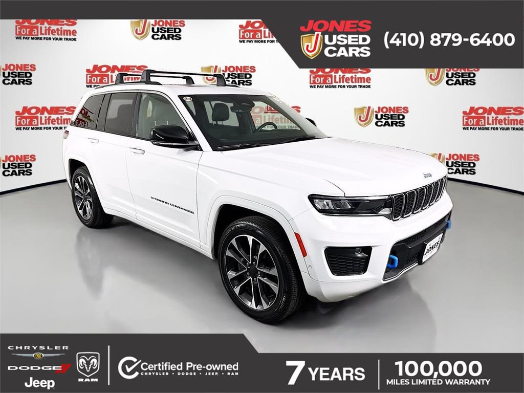 Used 2022 Jeep Grand Cherokee Overland AWD/4WD image 1