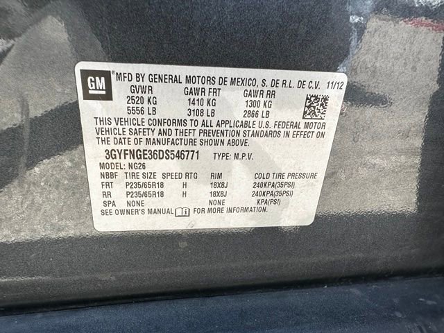 Used 2013 Cadillac SRX Luxury AWD/4WD image 3