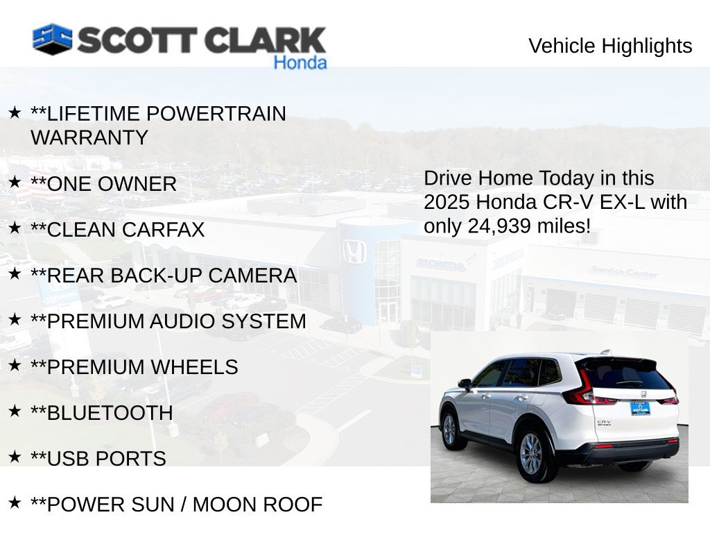 Used 2025 Honda CR-V EX-L image 11