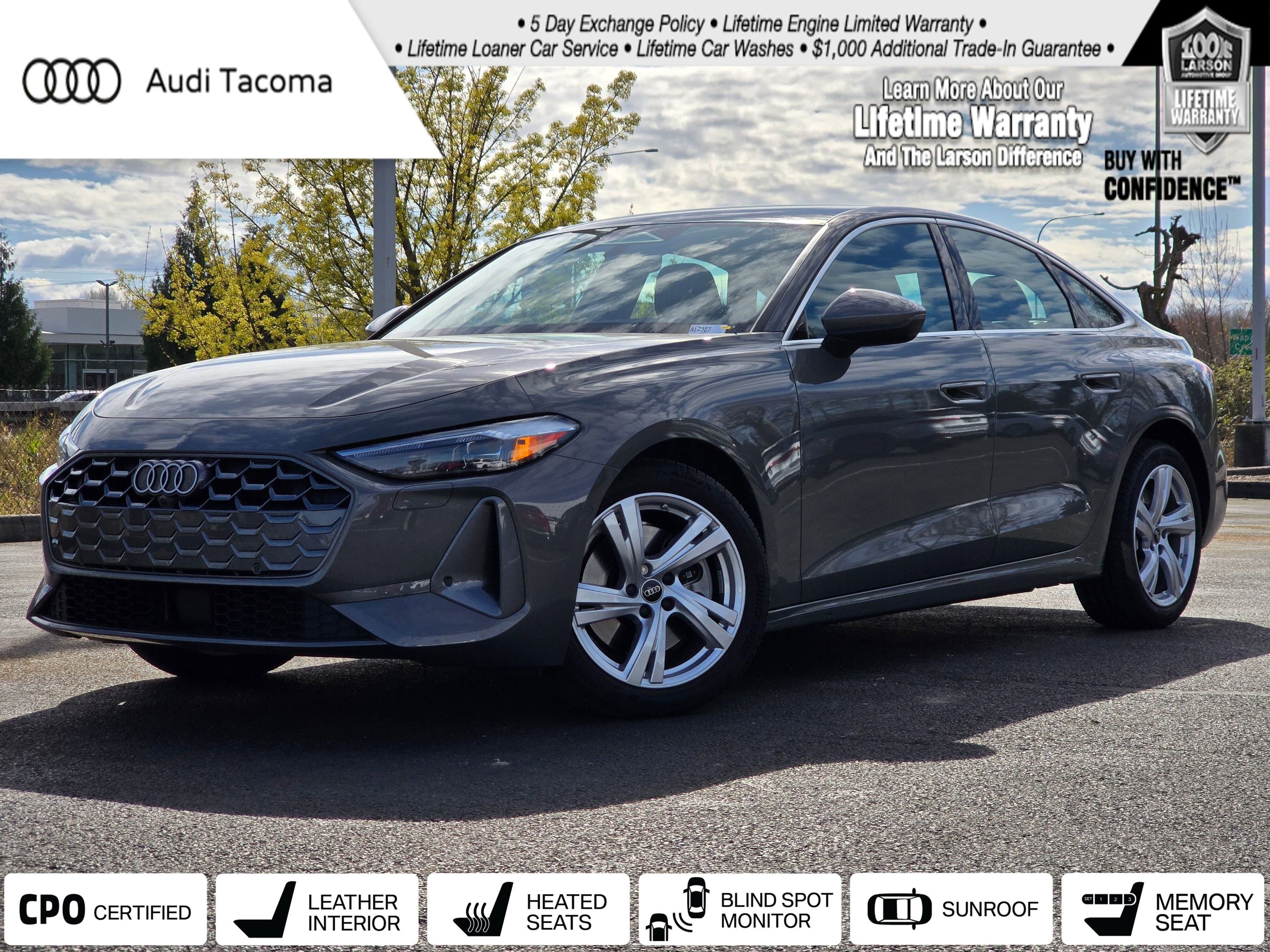 Certified 2025 Audi A5 2.0T Premium w/ Convenience Package AWD/4WD image 1