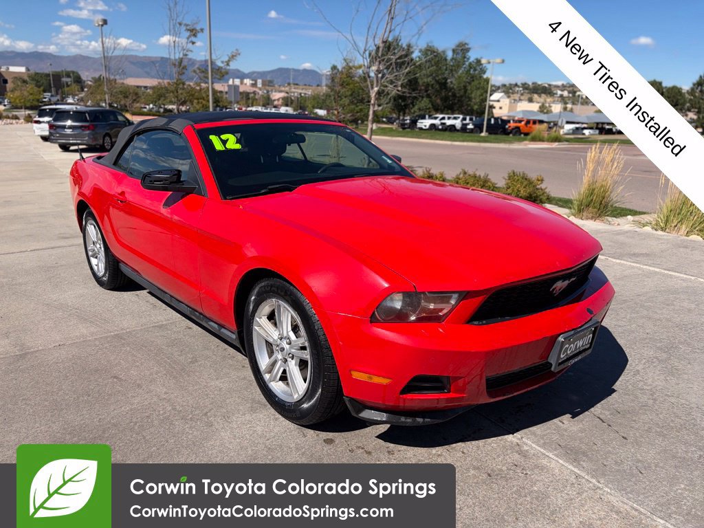 Used 2012 Ford Mustang Convertible