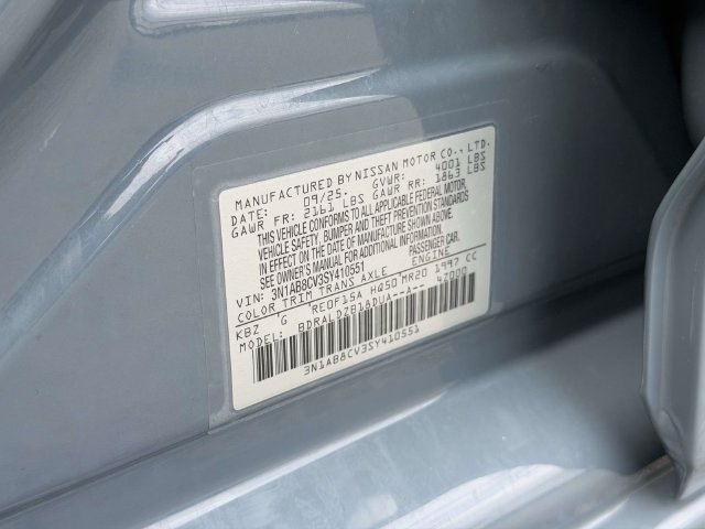 Used 2025 Nissan Sentra SV FWD image 27
