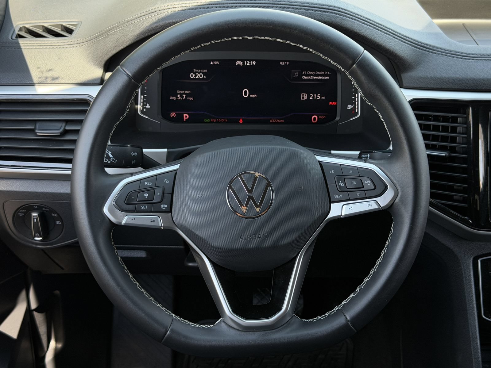 Used 2023 Volkswagen Atlas Cross Sport SE w/ Black Wheel Package FWD image 15