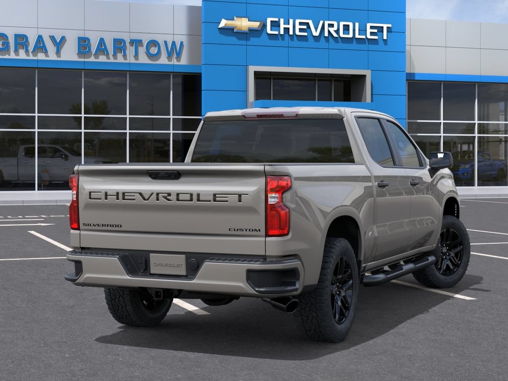 New 2026 Chevrolet Silverado 1500 Custom w/ Turbomax Blackout Package RWD image 5