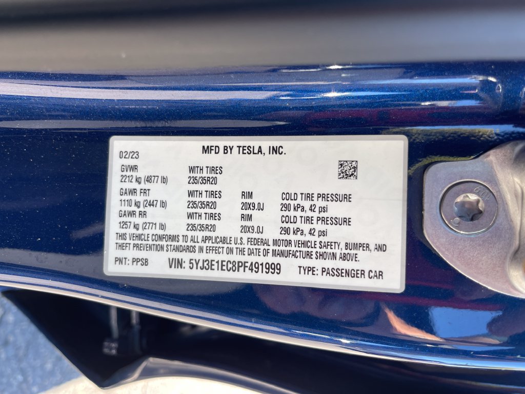 Used 2023 Tesla Model 3 Performance AWD/4WD image 6