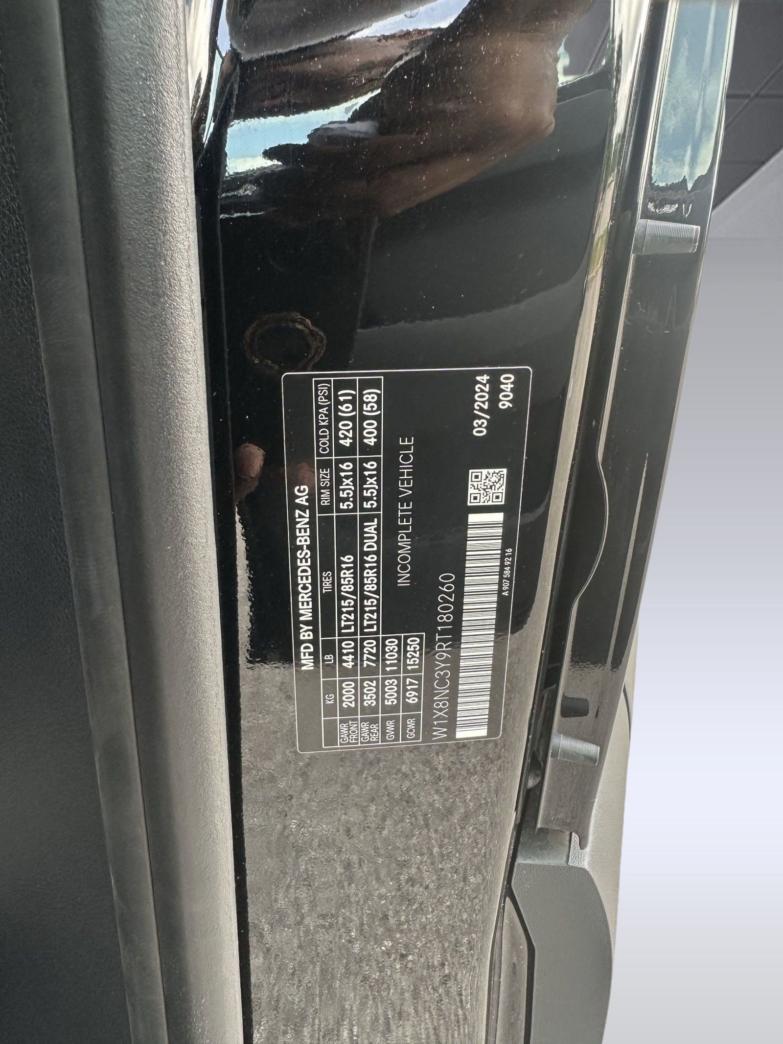 New 2024 Mercedes-Benz Sprinter 3500 image 17