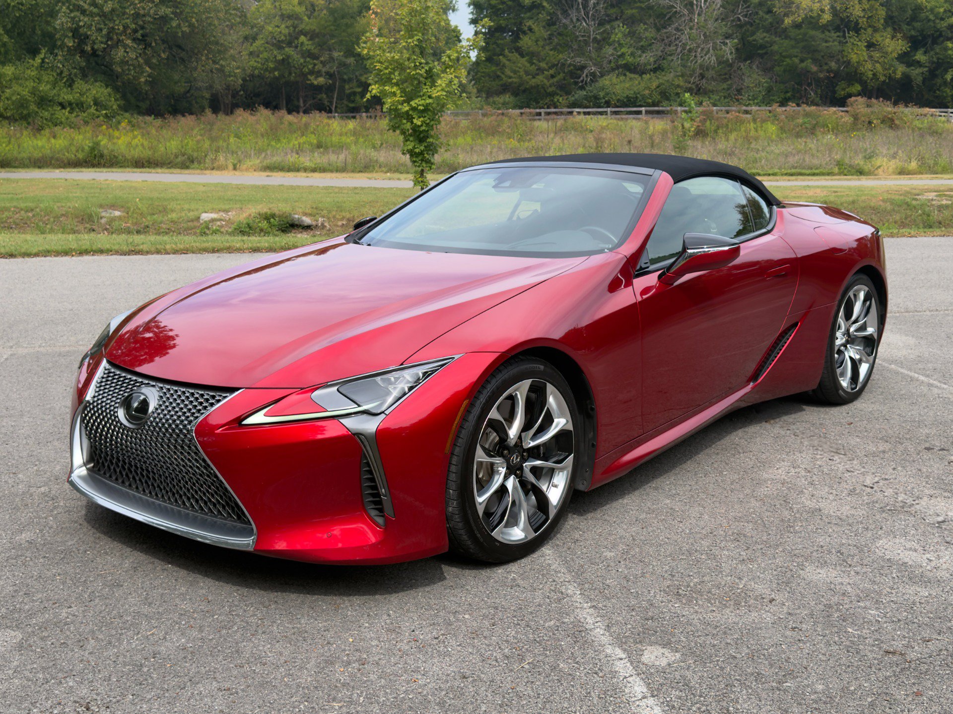 Used 2021 Lexus LC 500 Convertible w/ Touring Package RWD image 9