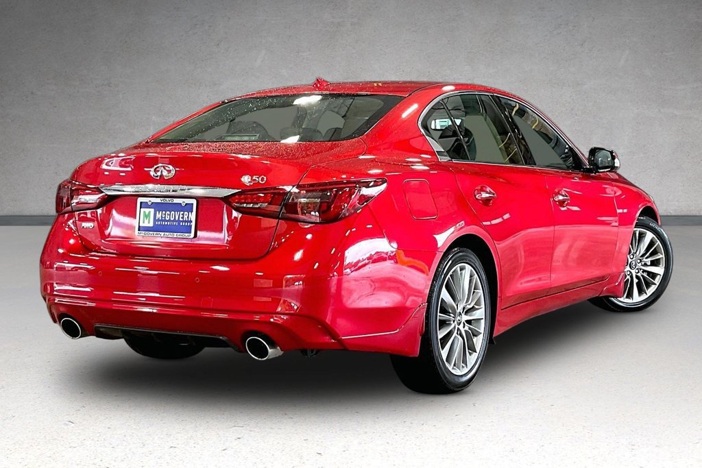 Used 2023 INFINITI Q50 Luxe w/ Cargo Package AWD/4WD image 7