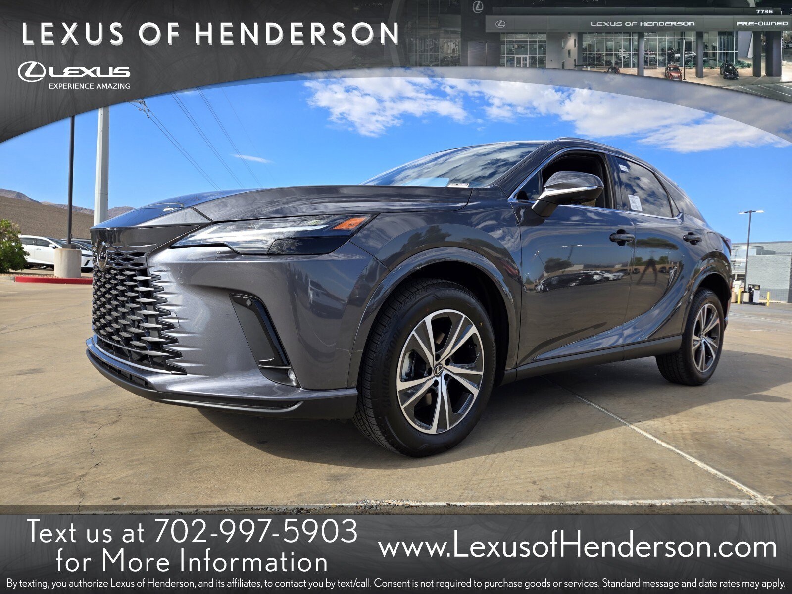 New 2025 Lexus RX 350 FWD