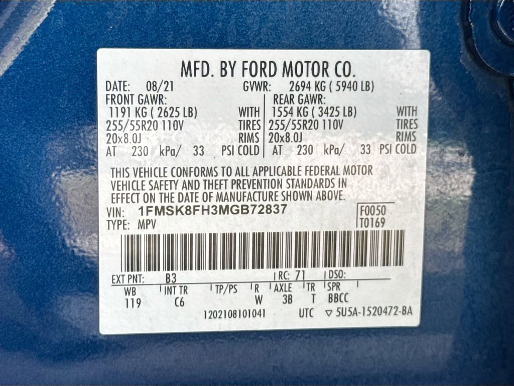 Used 2021 Ford Explorer Limited image 35