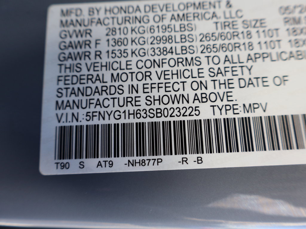 Certified 2025 Honda Pilot TrailSport image 35