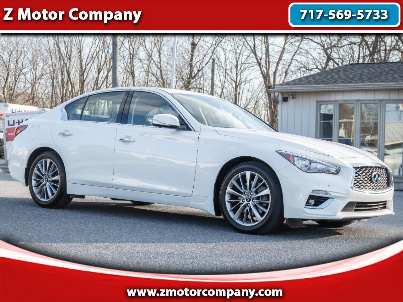 Used 2024 INFINITI Q50 Luxe w/ Cargo Package image 1