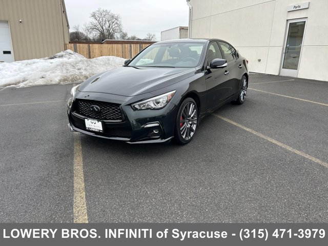 Certified 2023 INFINITI Q50 Red Sport 400 w/ Black Opal Edition image 1