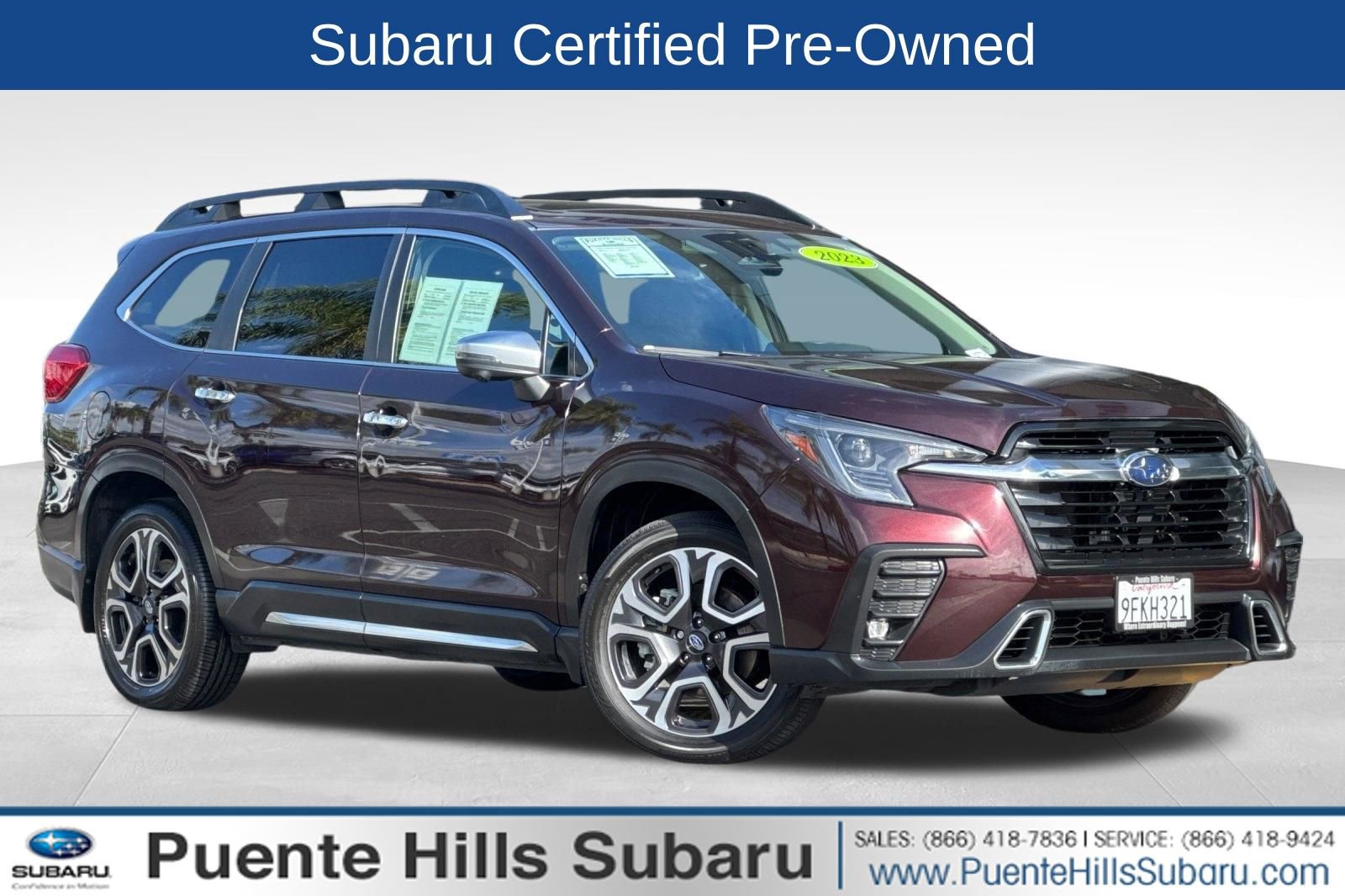 Certified 2023 Subaru Ascent Touring AWD/4WD image 1