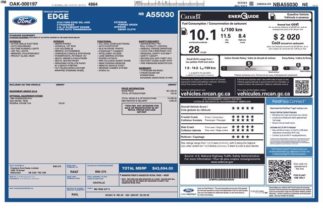 Used 2022 Ford Edge SEL image 32