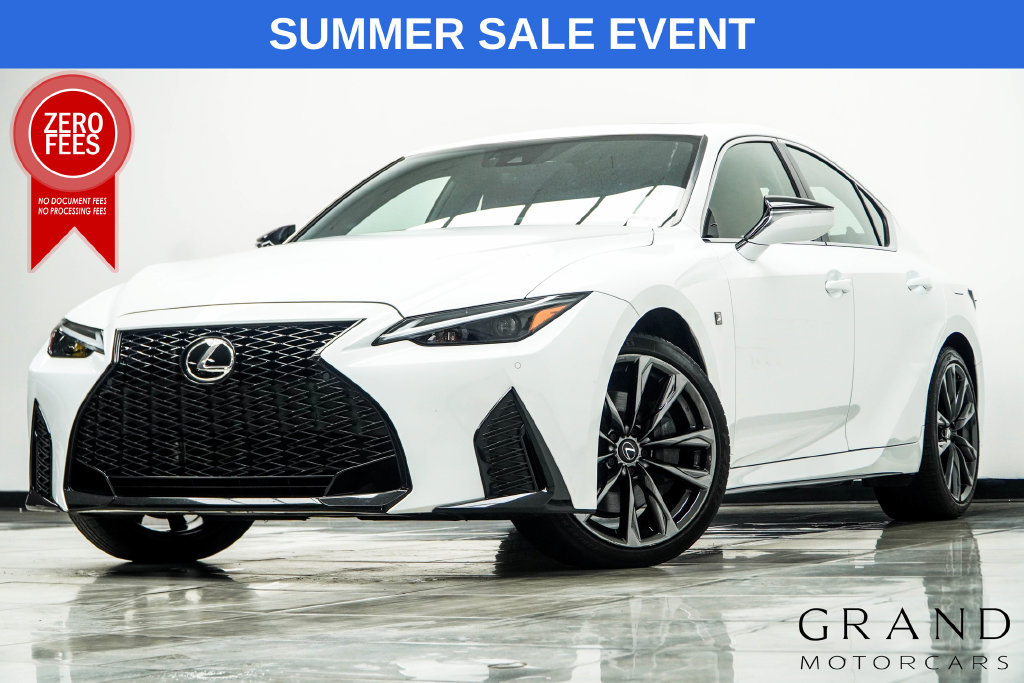 Used 2024 Lexus IS 350 F Sport w/ Memory Package