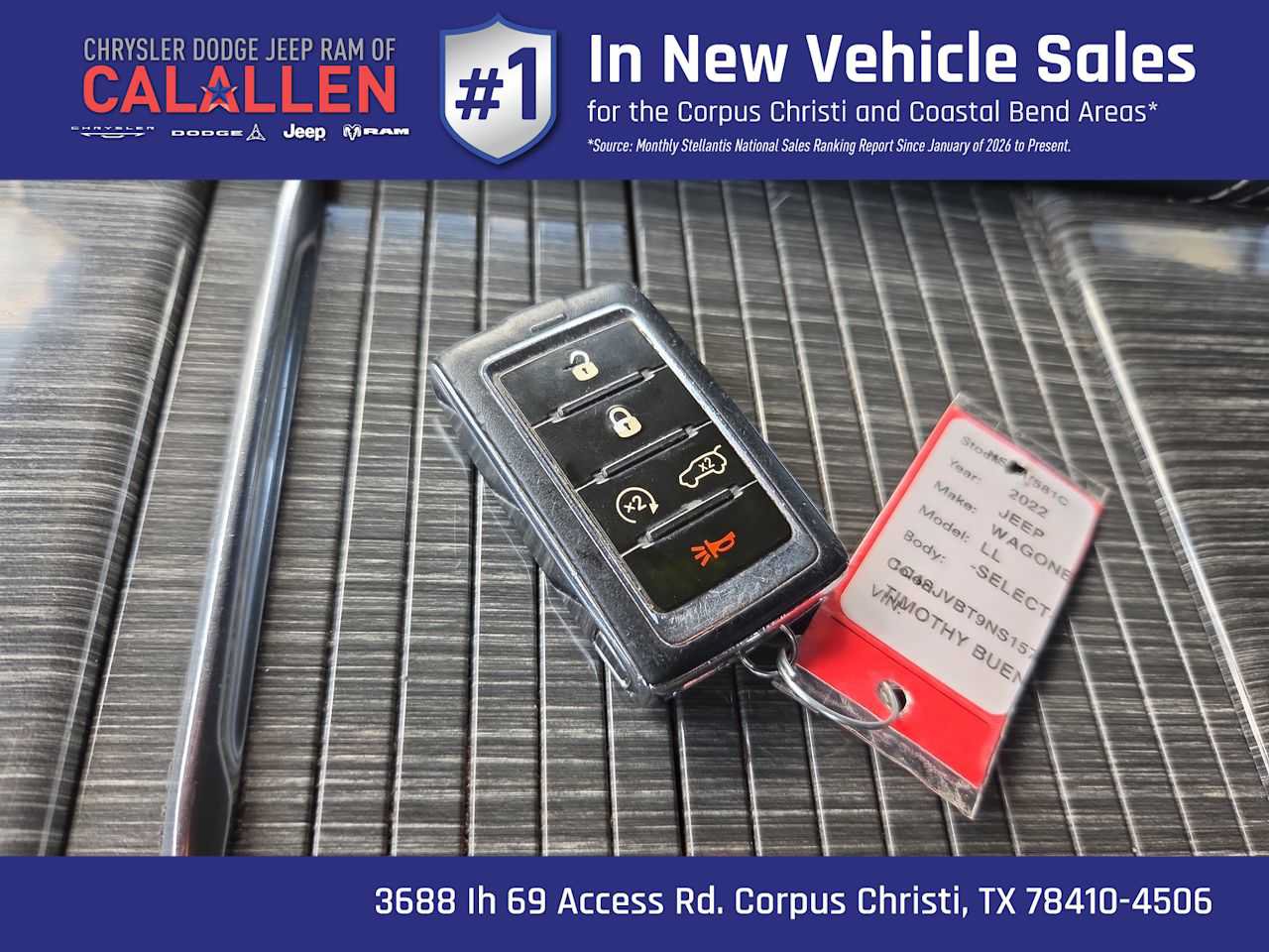 Used 2022 Jeep Wagoneer Series II w/ Rear Seat Video Group 1 AWD/4WD image 28