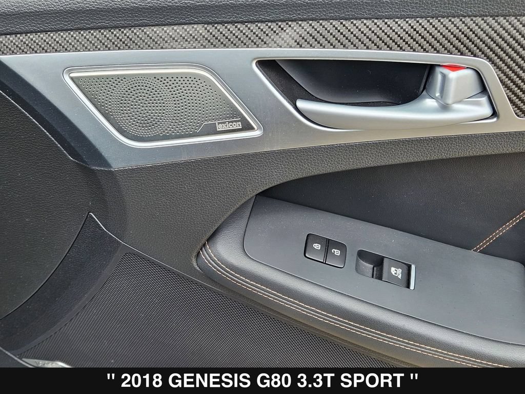Used 2018 Genesis G80 3.3T Sport AWD/4WD image 35