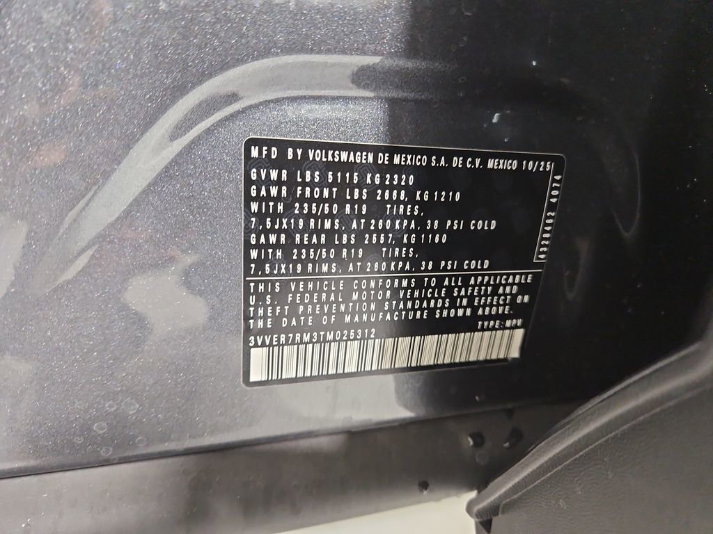 New 2026 Volkswagen Tiguan SE image 26