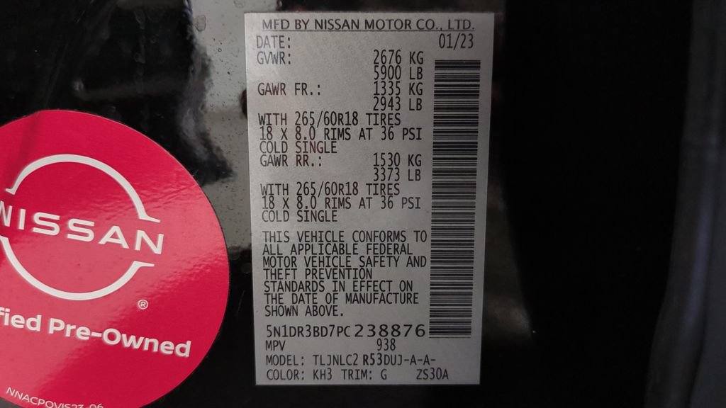 Certified 2023 Nissan Pathfinder Rock Creek AWD/4WD image 22