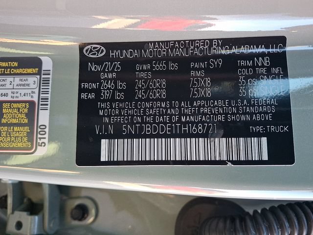 New 2026 Hyundai Santa Cruz SEL AWD/4WD image 17