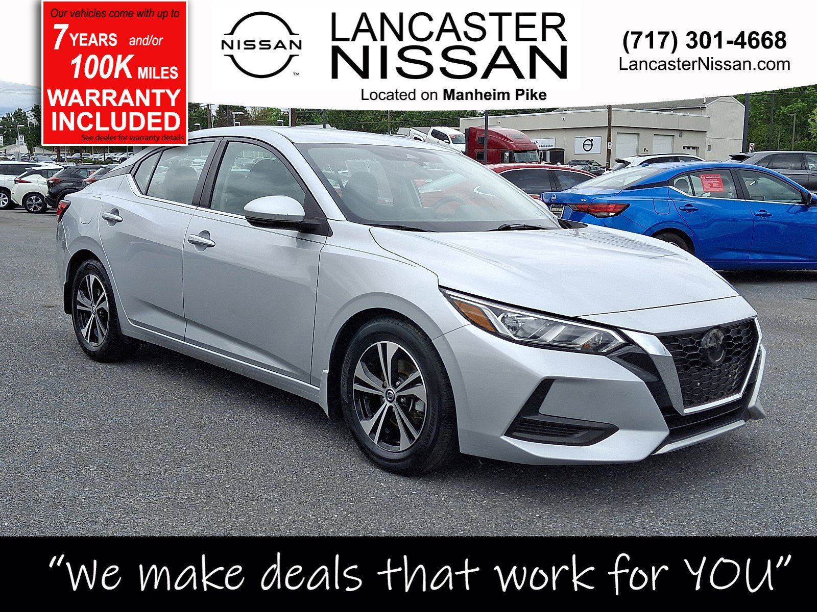Used 2020 Nissan Sentra SV w/ Trunk Package