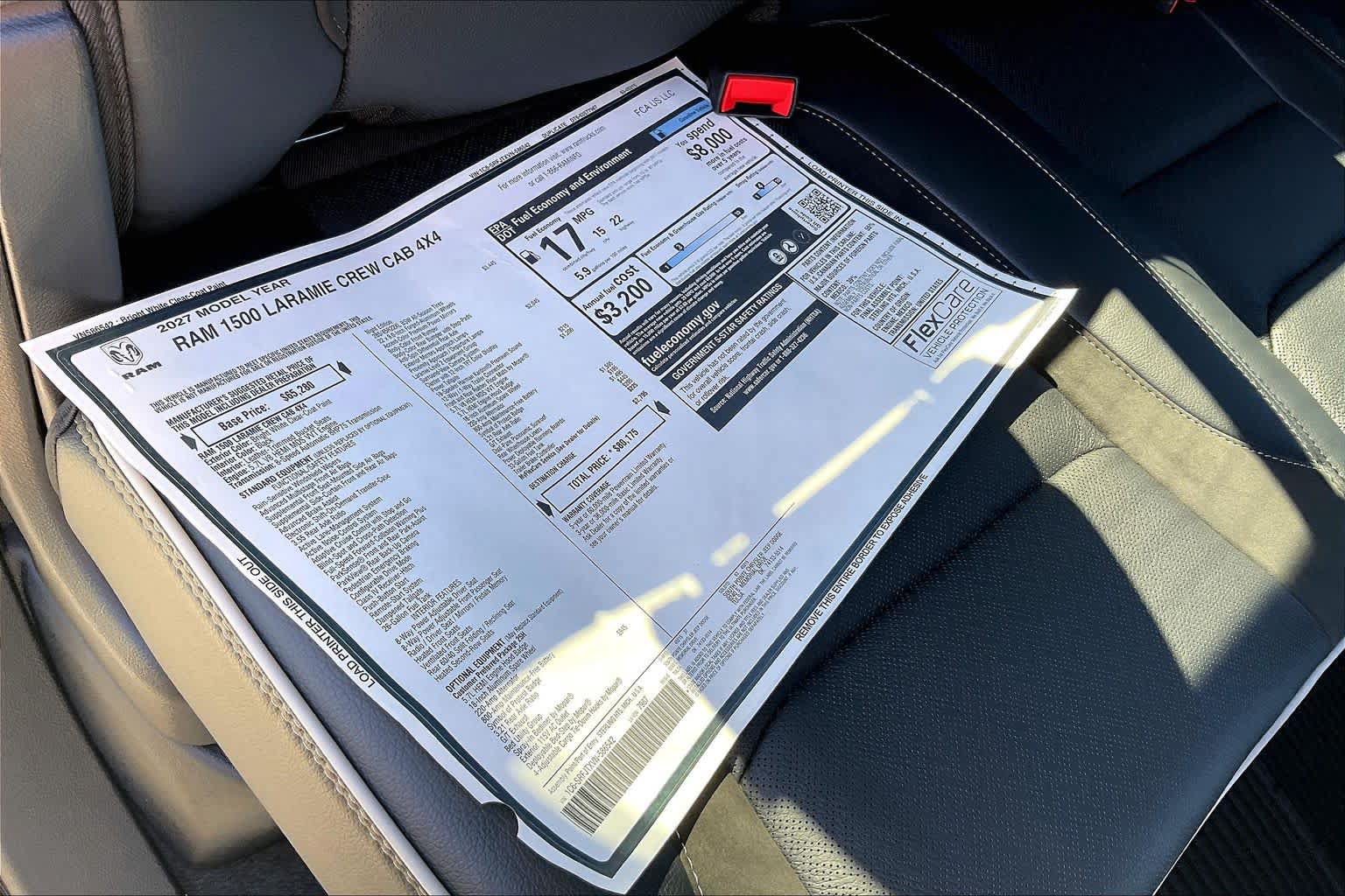 New 2027 RAM 1500 Laramie AWD/4WD image 19