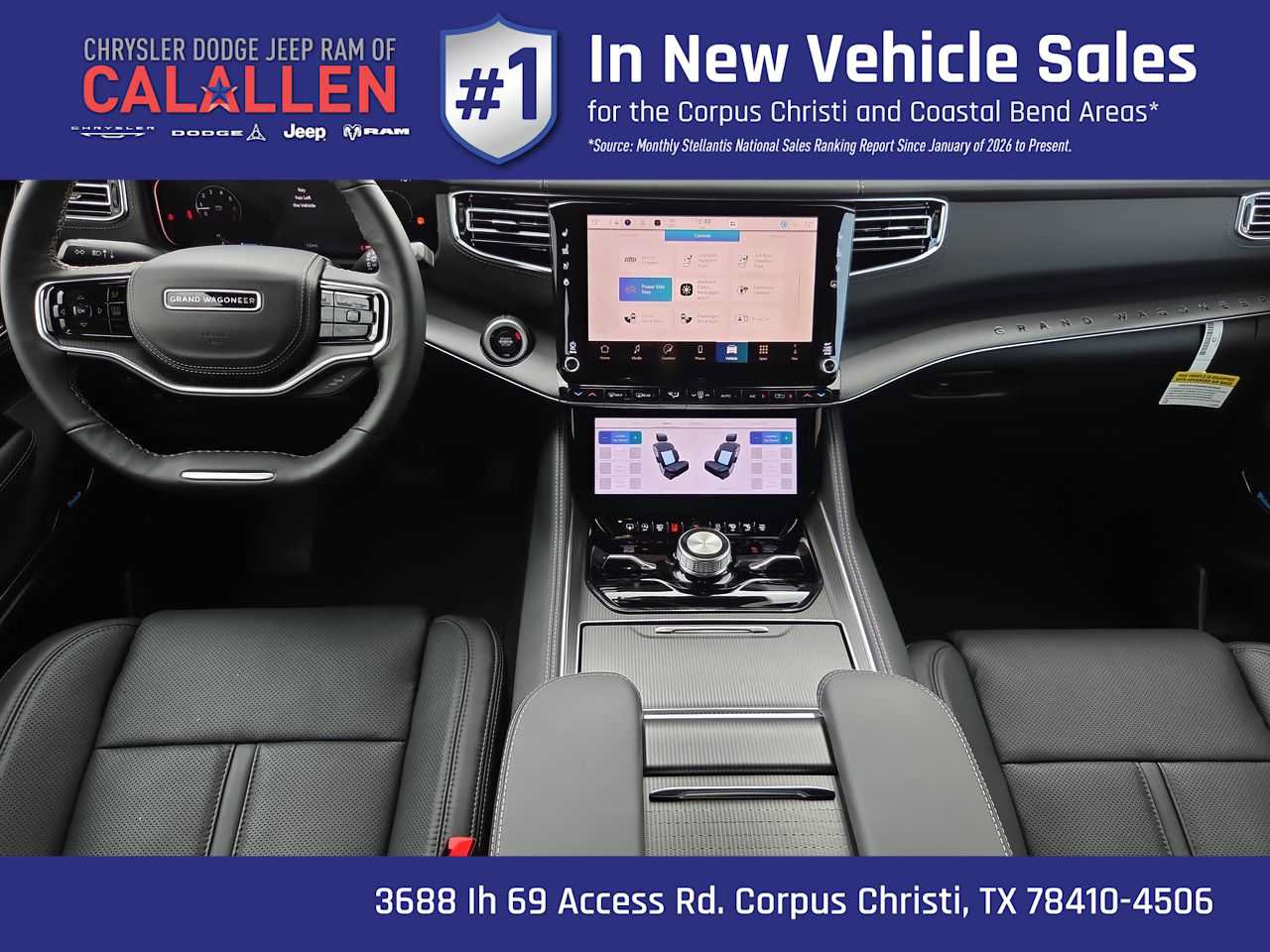 New 2026 Jeep Grand Wagoneer Summit w/ Rear Seat Video Group I AWD/4WD image 18