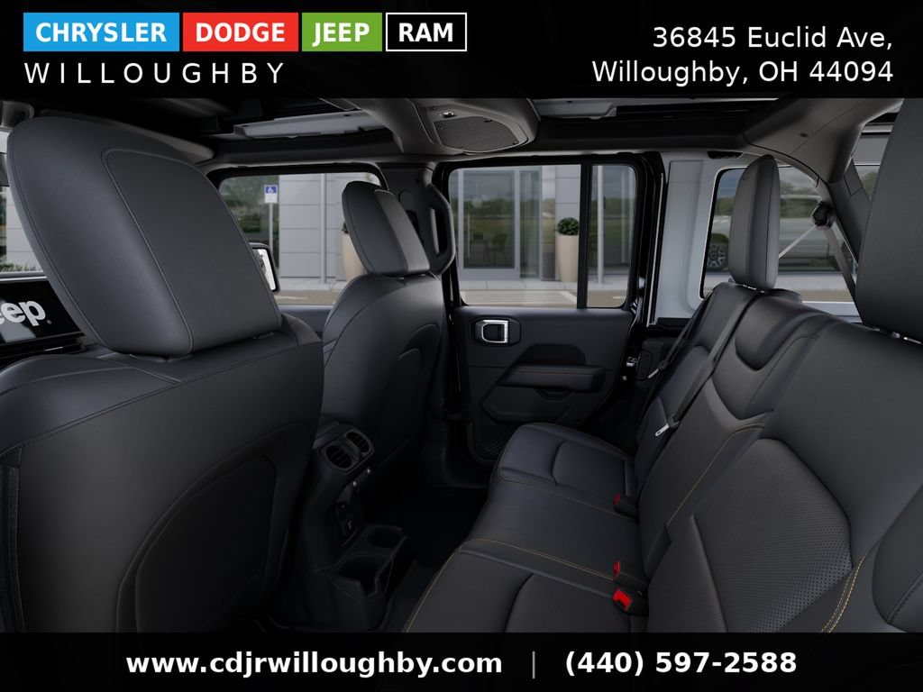New 2025 Jeep Wrangler Unlimited Sahara w/ Safety Group AWD/4WD image 26