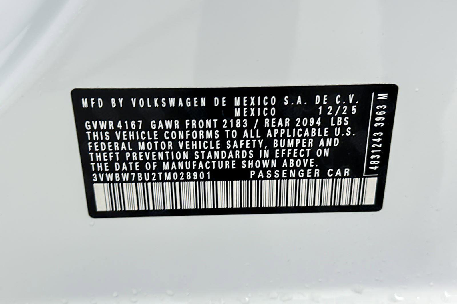 New 2026 Volkswagen Jetta Sport image 23