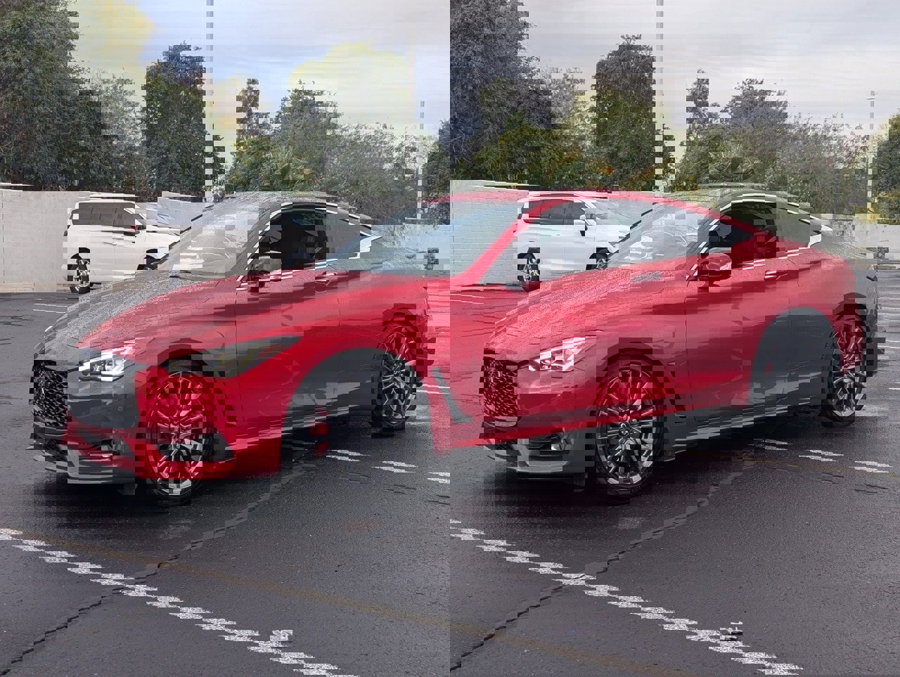 Certified 2022 INFINITI Q60 Red Sport 400 w/ Cargo Package image 1