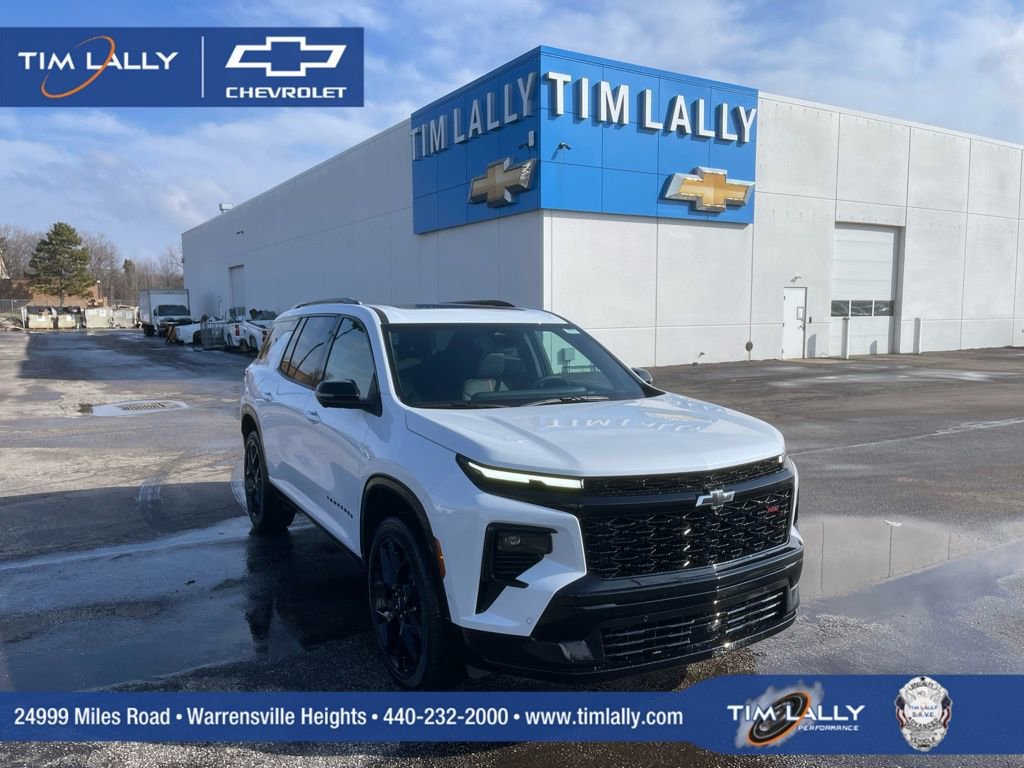 New 2026 Chevrolet Traverse RS w/ LPO, Floor Liner Package