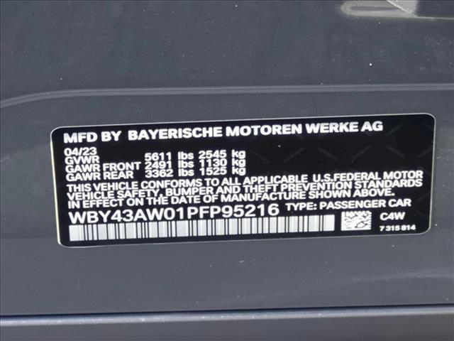 Certified 2023 BMW i4 eDrive35 w/ Premium Package RWD image 24